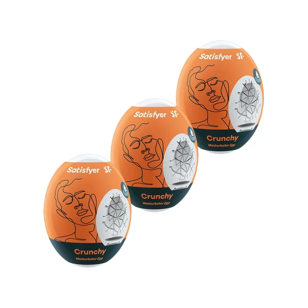 Satisfyer Eggs (Set Of 3 Crunchy) - Jajeczka do masturbacji, zestaw
