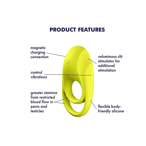 Satisfyer Ring Spectaculat Duo - Wibrujący pierścień erekcyjny