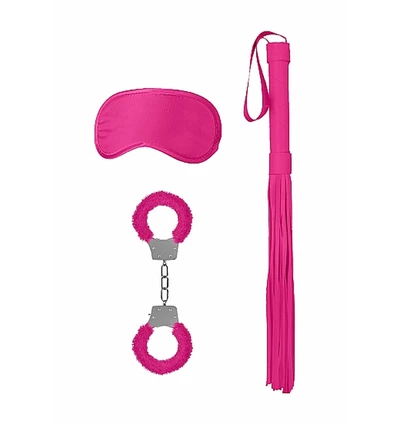 Ouch! Introductory Bondage Kit #1 Pink - Zestaw BDSM Różowy