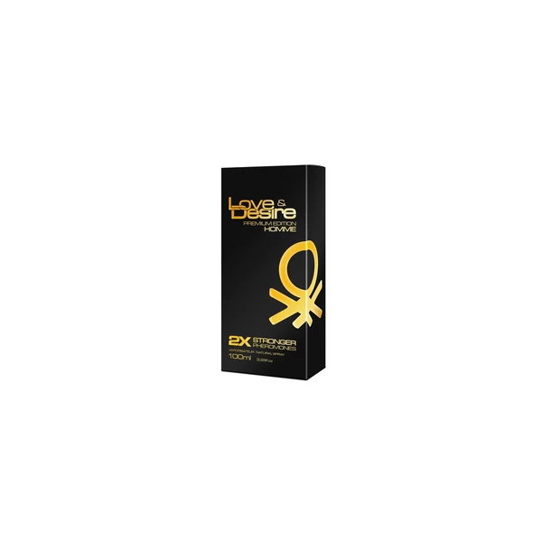 Sexual Health Series Love&amp;Desire Gold Homme 100ml - męskie perfumy z feromonami