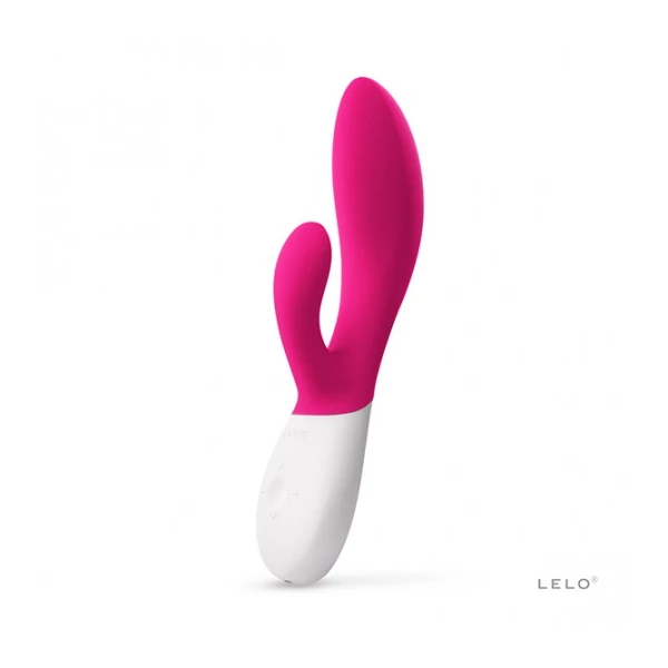 Lelo Ina Wave 2 Cerise - wibrator króliczek, różowy