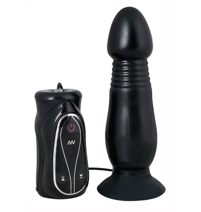 You2Toys Anal Pusher M Vib - Korek analny z ruchem pulsacyjnym