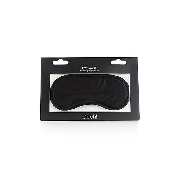 Ouch! Soft Eyemask Black - Maska na oczy Czarny