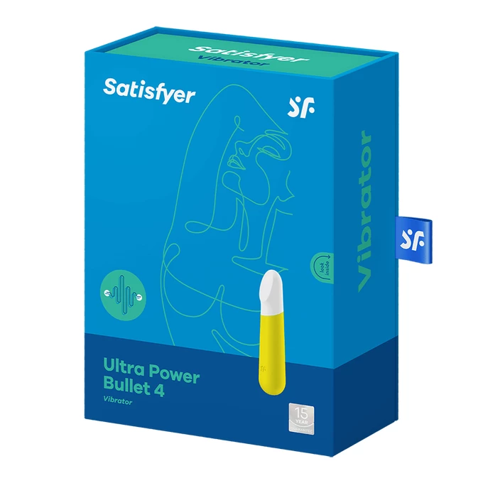 Satisfyer Ultra Power Bullet 4 - Miniwibrator Pocisk, Żółty