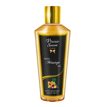 Plaisir secrets Massage Oil Exotics Fruits - Olejek do masażu erotycznego