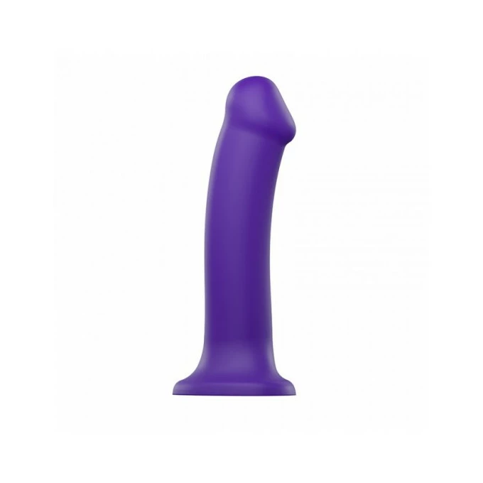 Strap-on-me Double Density Purple XL - Dildo strap on, Fioletowy