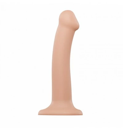 Strap-on-me Double Density Vanilla M - Dildo strap on, Beżowy