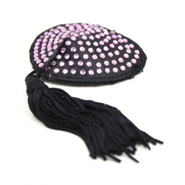Toyz4lovers Heart Shine Nipples Tassels (Rosa) - Nasutniki Różowy