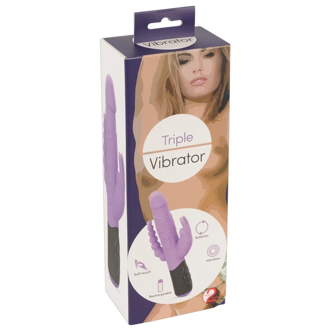 You2Toys Triple Vibrator - Wibrator króliczek do potrójnej stymulacji