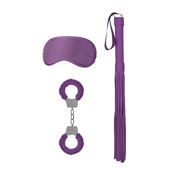 Ouch! Introductory Bondage Kit #1 Purple - Zestaw BDSM Fioletowy