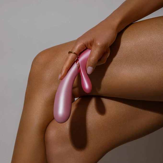 Satisfyer Hot Lover (Pink) - Wibrator króliczek z opcją podgrzewania, Różowy