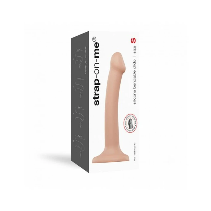 Strap-on-me Double Density Vanilla S - Dildo strap on, Beżowy