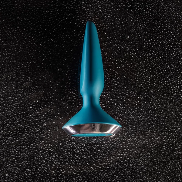 Satisfyer Vibrator ilicious 1 Petrol - Wibrujący korek analny, Zielony