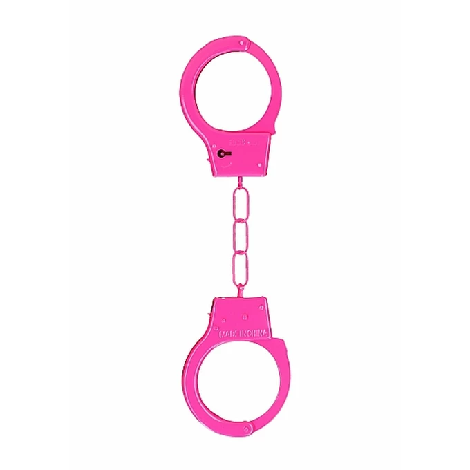 ShotsToys Metal Handcuffs Pink - Kajdanki metalowe Różowy