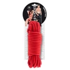 Hidden Desire Bondage Rope 10 Meter Red - Lina do krępowania Czerwony