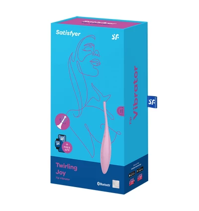 Satisfyer Twirling Joy (pink) - Wibrator punktowy, Różowy