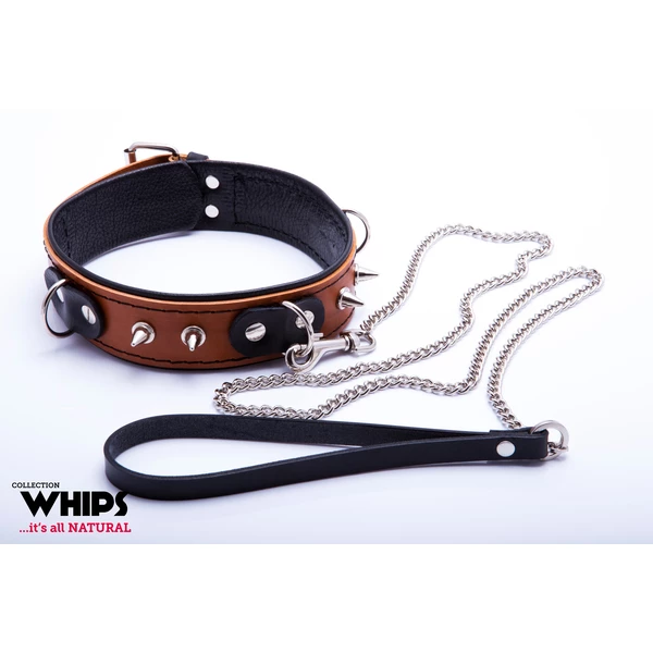 Whips Collection - Obroża Niewolnika Ze Smyczą, Koniakowa