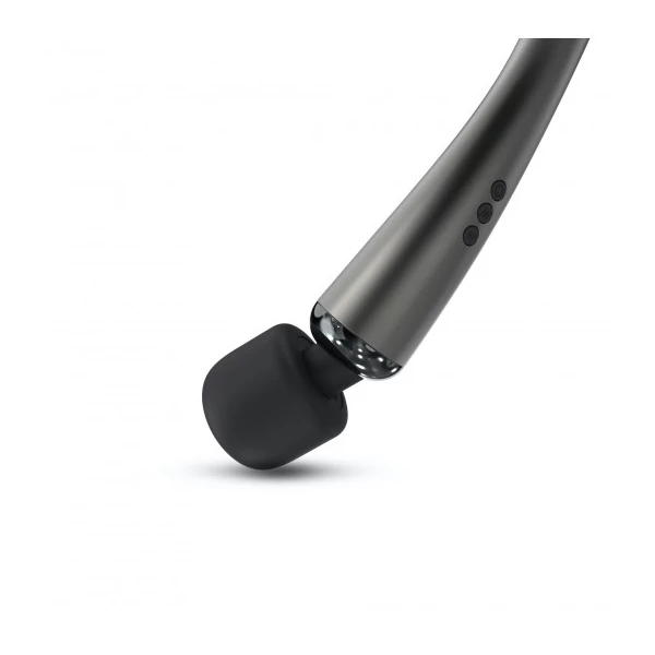 Marc Dorcel Megawand Chrome Silver - wibrator typu wand