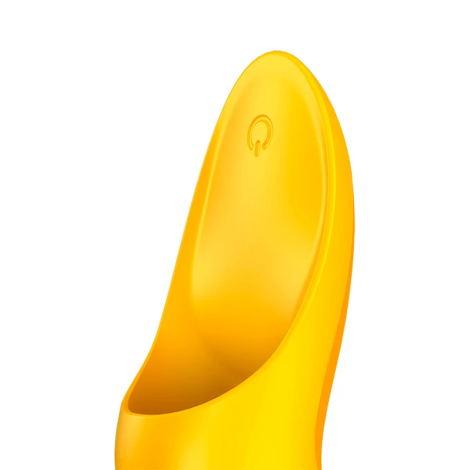 Satisfyer Teaser Finger Vibrator (dark yellow) - Wibrator na palec, Żółty