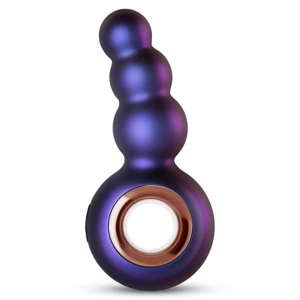 Hueman Outer Space Vibrating Anal Plug - Wibrujące koraliki analne
