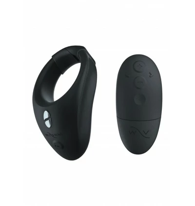 We-Vibe Bond Charcoal Black - Wibrujący pierścień erekcyjny z aplikacją na smartfona