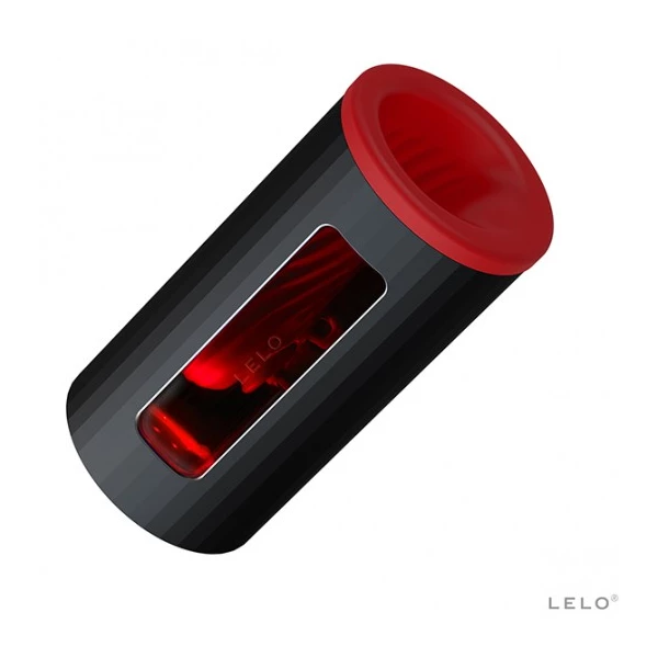 Lelo F1s V2 - masturbator soniczny za aplikacją na smartfona, czerwony
