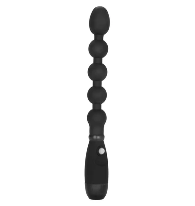 CalExotics Booty Call Booty Bender Black - Wibrujące koraliki analne