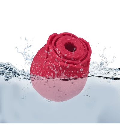Uenihoern Red Rose - Wibrator soniczny do łechtaczki