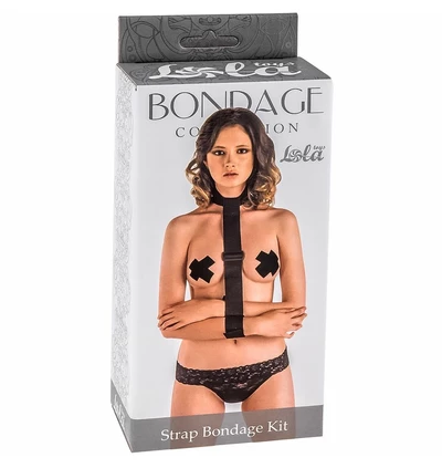 Lola Toys Strap Bondage Kit One Size - System, Mankiet do krępowania