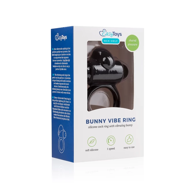 Easy Toys Bunny Vibe Ring - Wibrujący pierścień erekcyjny