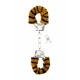 ShotsToys Furry Handcuffs Tiger - Kajdanki z futerkiem tygrys