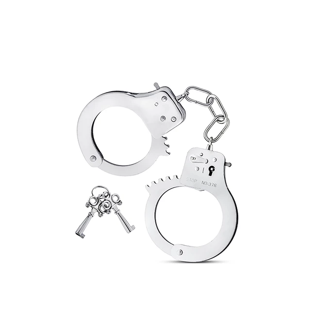 Attraction Mai No.38 Metal Handcuffs Silver - Kajdanki metalowe
