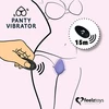 FeelzToys Panty Vibe Remote Controlled Vibrator Black - Wibrator łechtaczkowy do bielizny Czarny