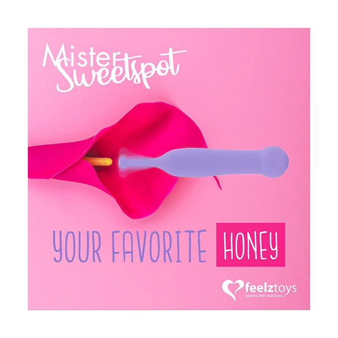 FeelzToys Mister Sweetspot Clitoris Vibrator Paars - Wibrator punktowy Niebieski