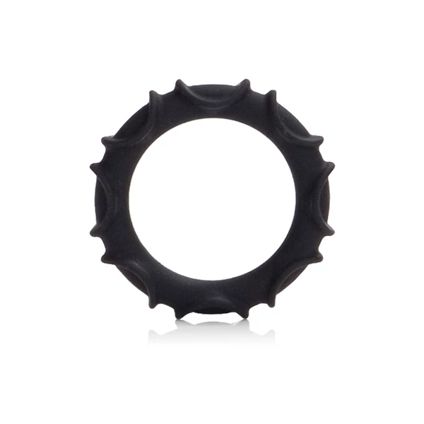 CalExotics Atlas Silicone Ring Black - Elastyczny pierścień erekcyjny
