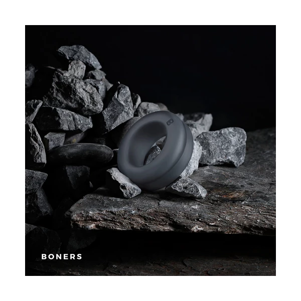Boners Double Design Cock Ring - Elastyczny pierścień erekcyjny