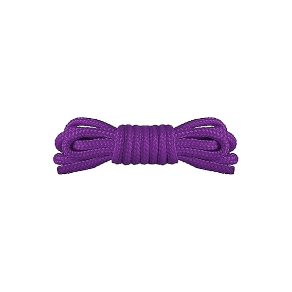 Ouch! Japanese Mini Rope 1,5M Purple - Lina do krępowania Fioletowy