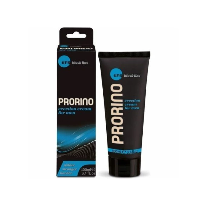 Hot Ero Prorino Black Line Erection Cream For Men 100 Ml - Krem na potencję