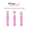 FeelzToys Mister Sweetspot Clitoral Vibrator Pink - Wibrator punktowy Różowy