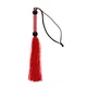 Guilty Pleasure Silicone Flogger Whip Red - Pejcz Czerwony