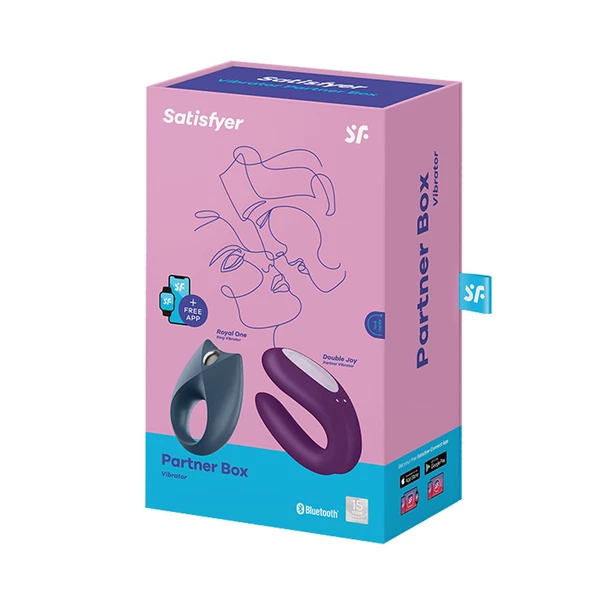 Satisfyer Partner Box 2 (Double Joy + Royal One) - Zestaw wibratorów dla par