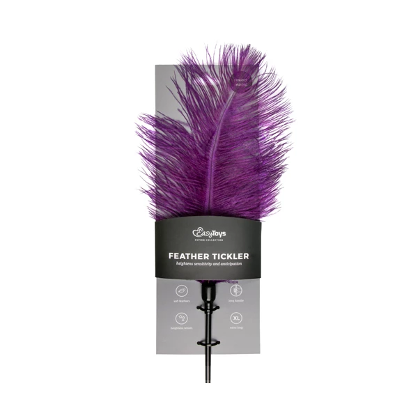 Easy Toys Purple Feather Tickler - Piórko do łaskotania