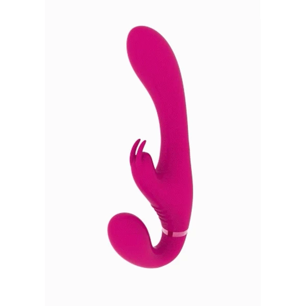 Vive Suki Pink - Wibrator króliczek do potrójnej stymulacji