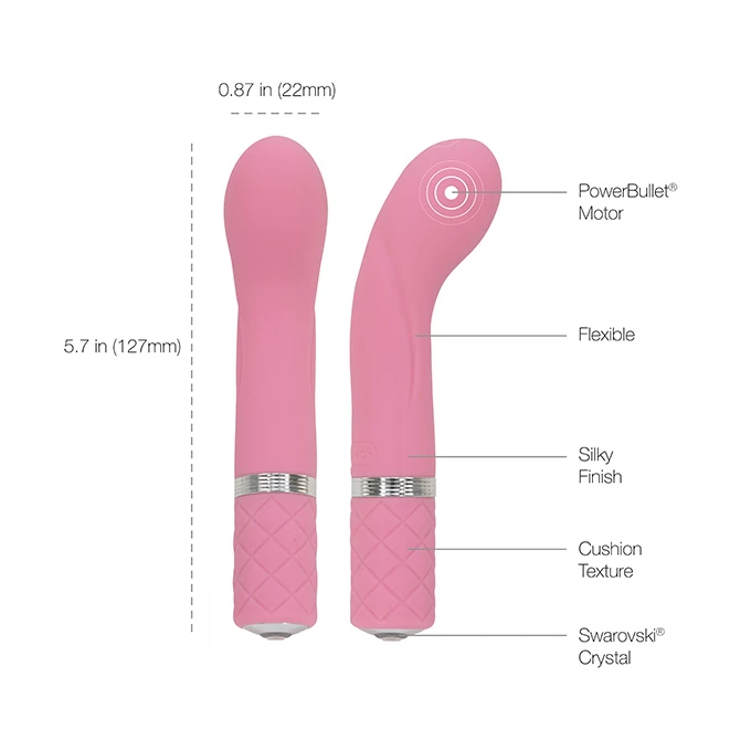 Pillow Talk Racy G Spot Vibrator Pink - Wibrator do punktu G