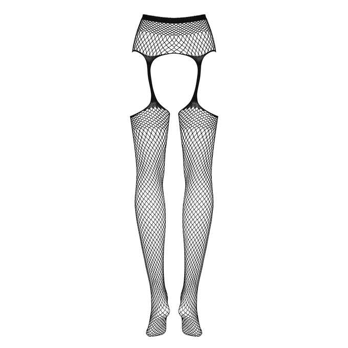 Obsessive S815 Garter Stockings Pończochy - Czarny