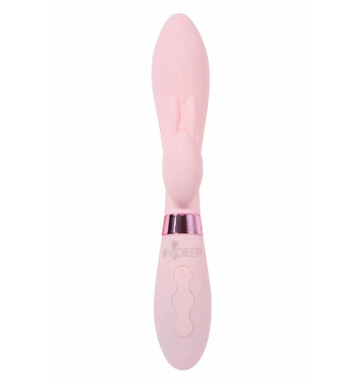 Indeep Rechargeable Vibrator Indeep Theona Pink - Wibrator króliczek Różowy