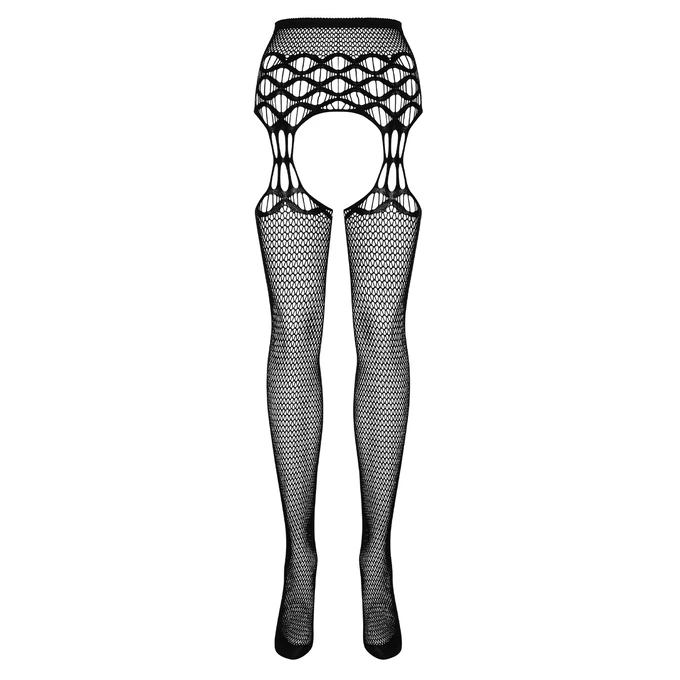 Obsessive S816 Garter Stockings Pończochy - Czarny