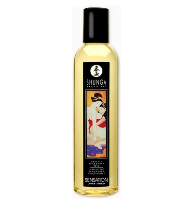 Shunga Massage Oil Sensation 240Ml - Olejek do masażu