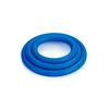 CalExotics Tri Rings Blue - Zestaw elastycznych pierścieni erekcyjnych Niebieski