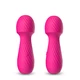 Boss Series Dazzle Pink - Wibrator wand w kształcie grzybka Różowy